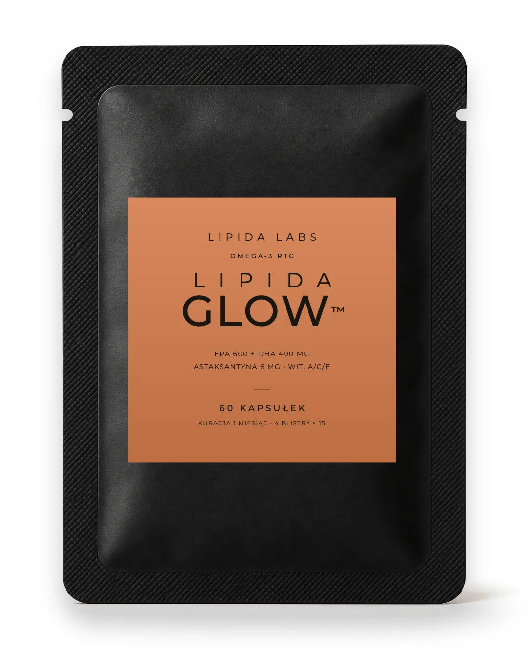 Lipida Glow™ - Pierwsza omega-3, którą bierzesz dla skóry - i która naprawdę do niej trafia.